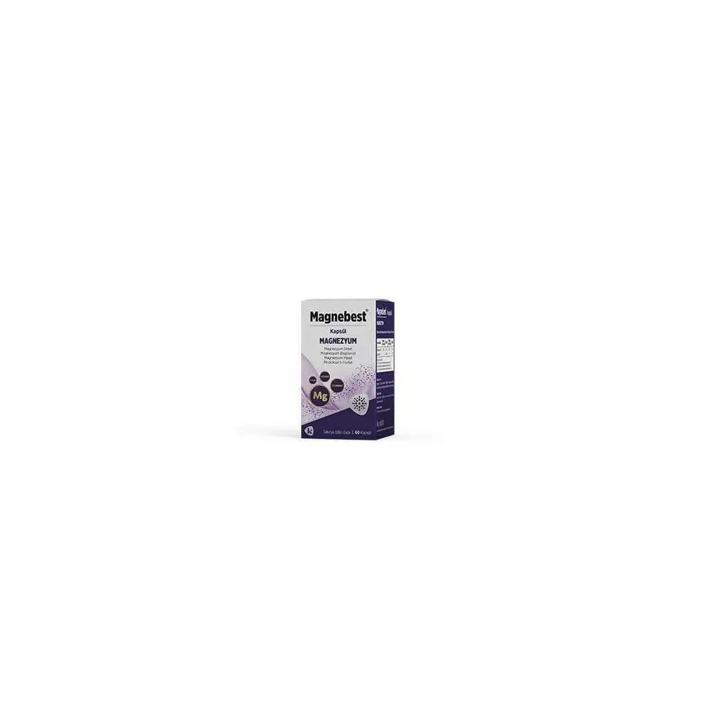 Magnebest Magnezyum 60 Kapsül