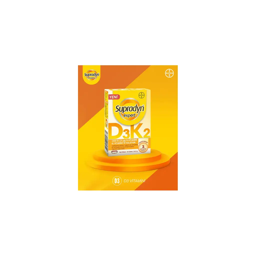 Supradyn Expert D3K2 30 Tablet