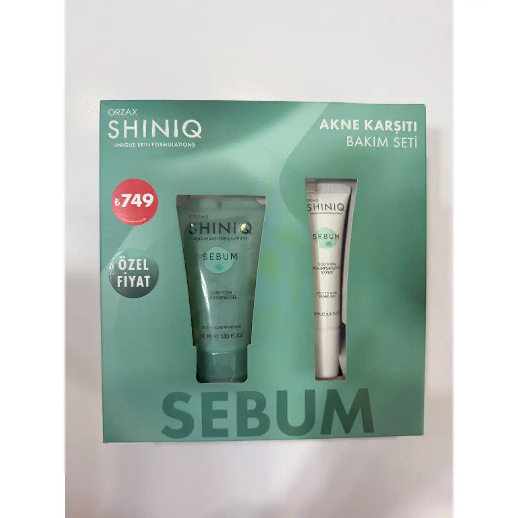 SHINIQ SB MAT TEM JEL 40 ML +YOGUN KREM 15 ML