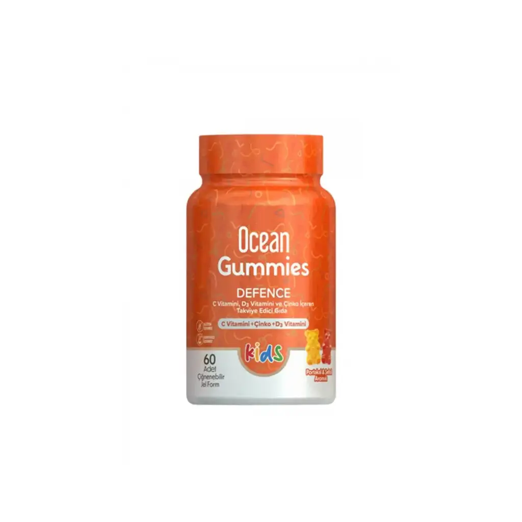 Ocean Gummies Defence 60 Adet Çiğnenebilir Form