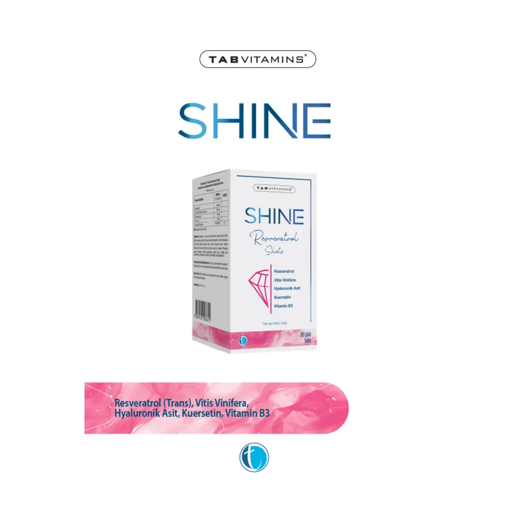 TABVITAMINS SHINE RESVERATROL 20 LIKIT SASE